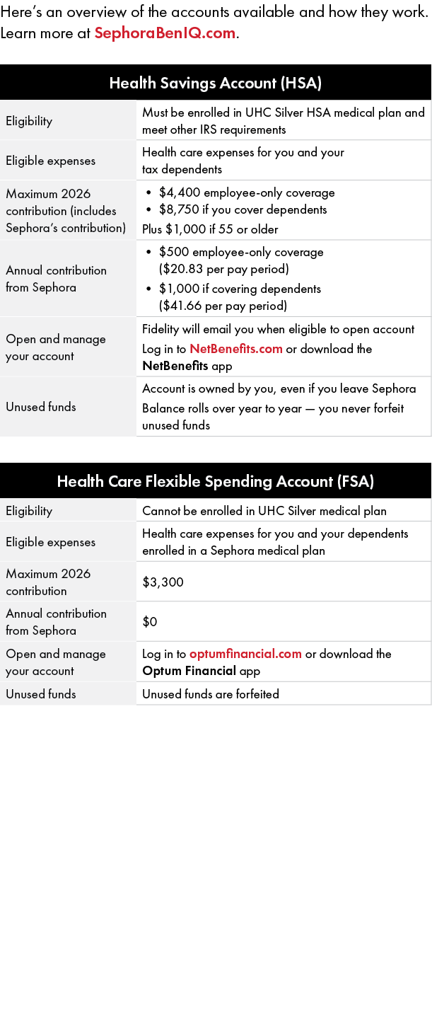 Here’s an overview of the accounts available and how they work. Learn more at SephoraBenIQ.com. 